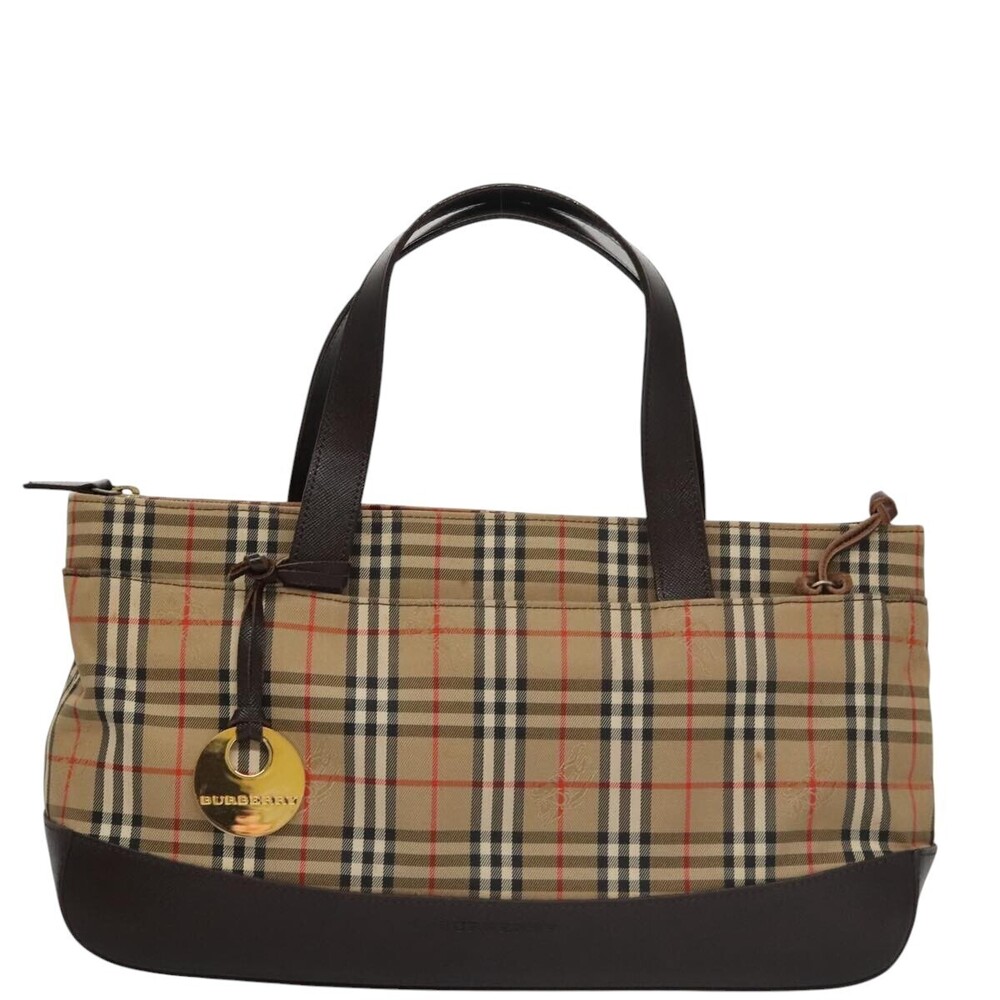 Burberry Nova Check Nova Check Canvas and leather